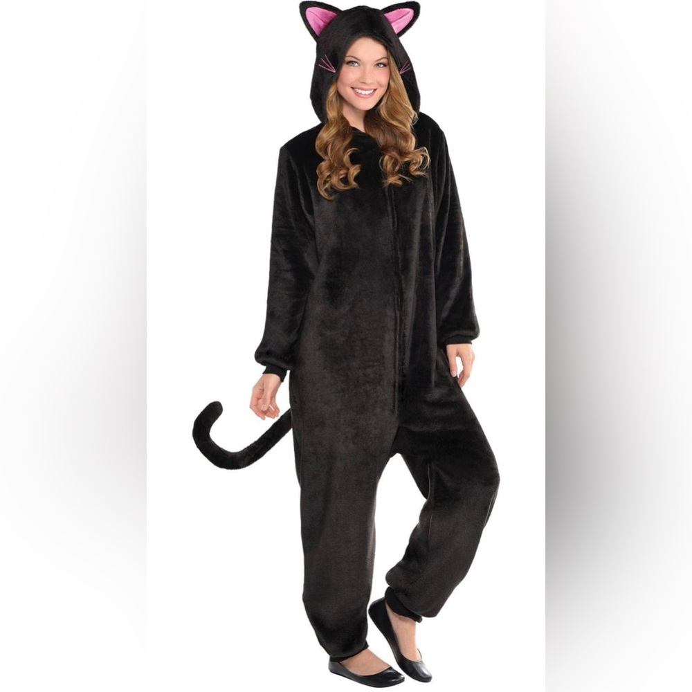 Black Cat Zipster Costume